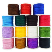 Y0056 DIY Craft Bracelet Making Colorful Chinese thread Jewelry Satin Silk Cord